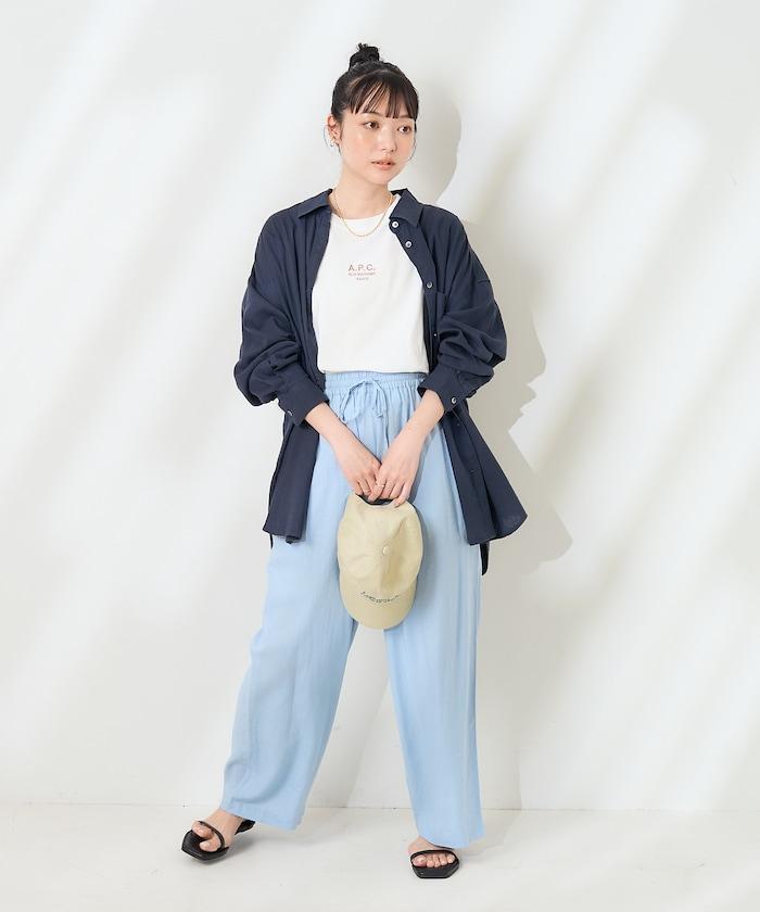 亞麻混紡襯衫<可搭配套裝>