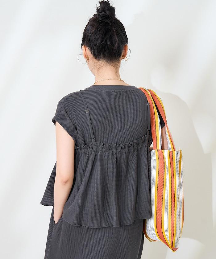 【套裝商品】多功能款 泡泡紋吊帶連衣裙