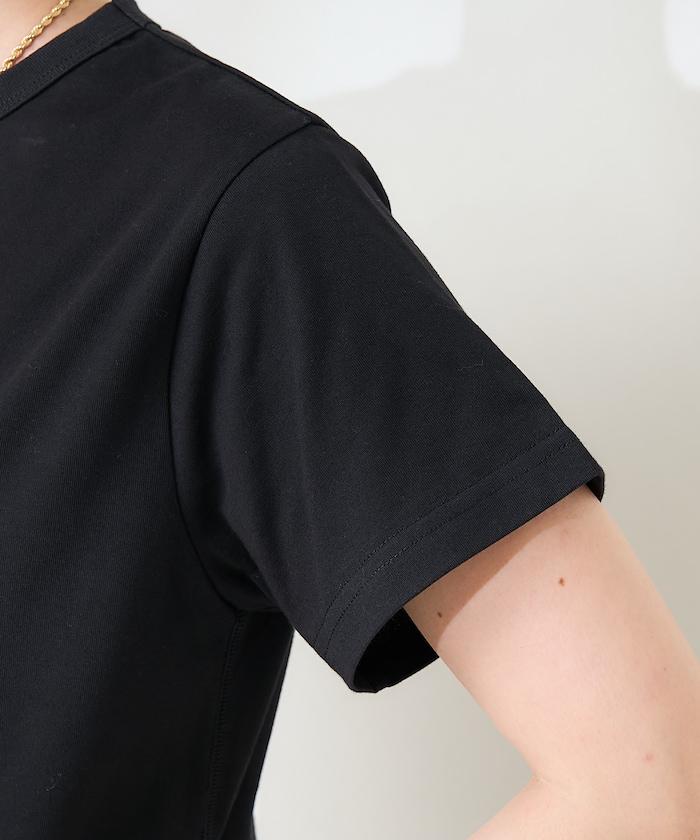 <防紫外線/接觸冷感>COOLPASS 緊湊基礎T恤