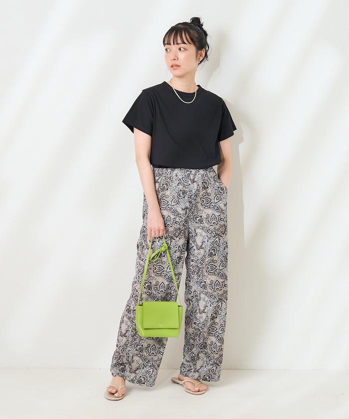 <防紫外線/接觸冷感>COOLPASS 緊湊基礎T恤