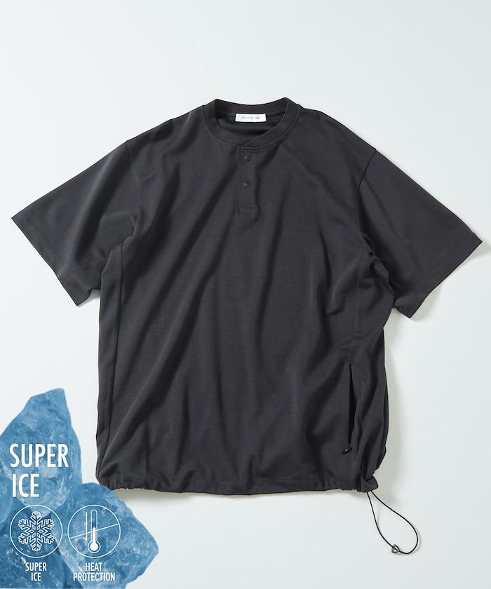 SUPER ICE 圓領短袖T恤 【接觸冷感】