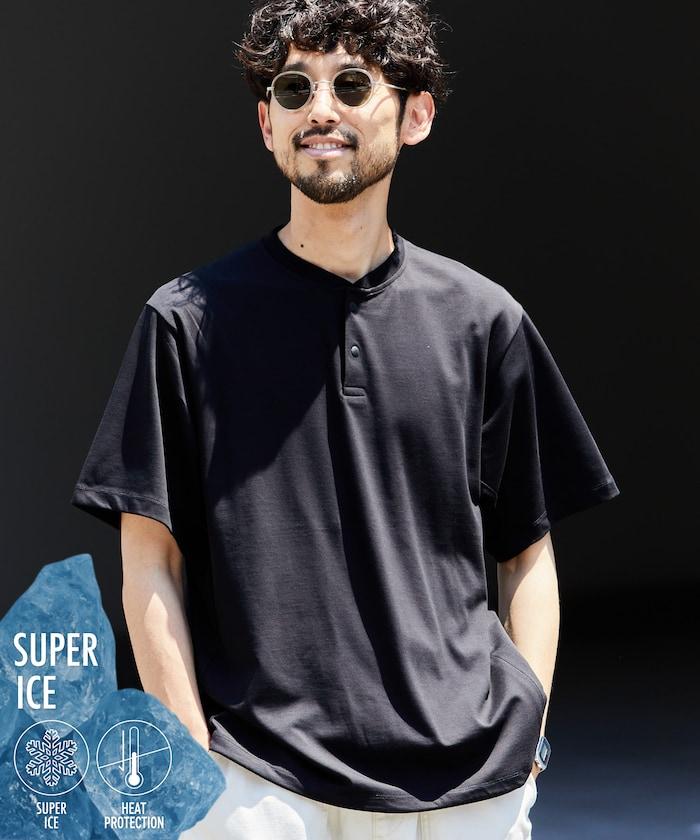 SUPER ICE 圓領短袖T恤 【接觸冷感】