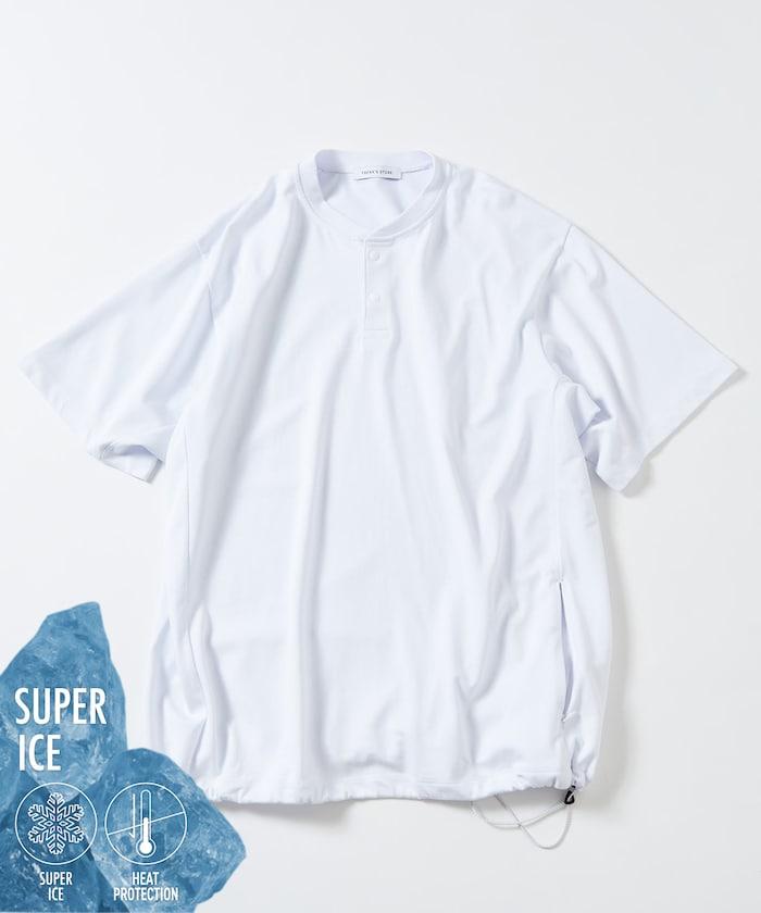 SUPER ICE 圓領短袖T恤 【接觸冷感】