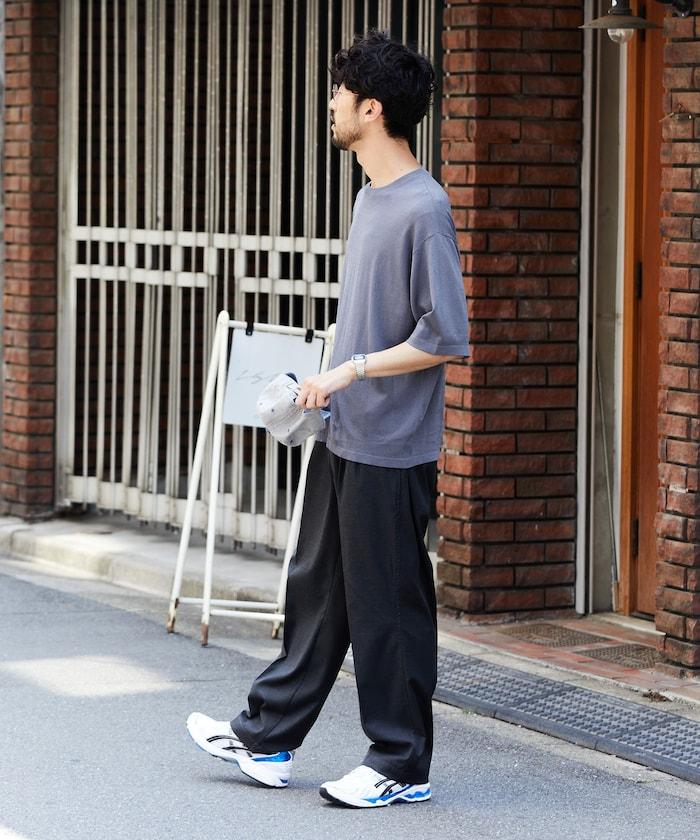 超冰絲圓領針織T恤 【接觸冷感】