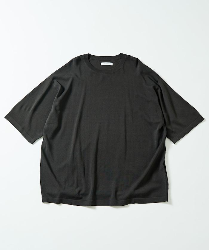 超冰絲圓領針織T恤 【接觸冷感】