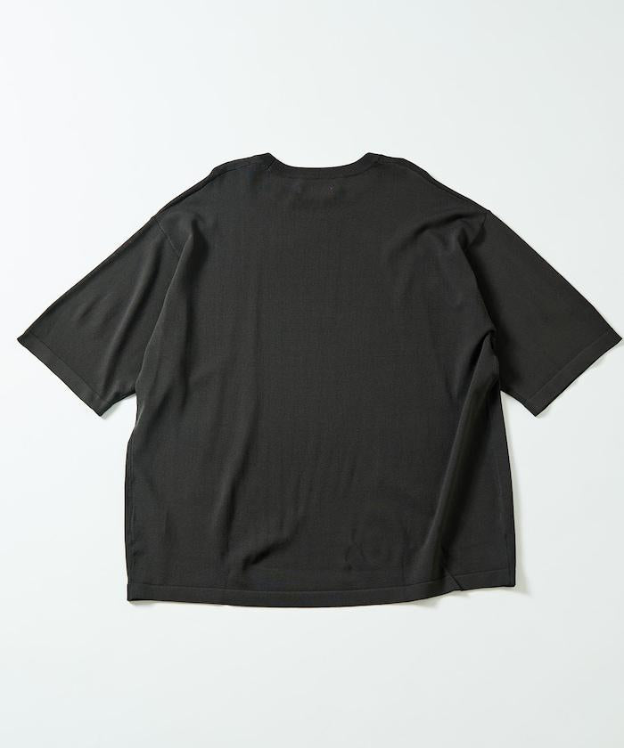 超冰絲圓領針織T恤 【接觸冷感】