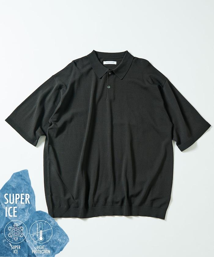 超冰感 短袖 高領 毛衣【接觸冷感】