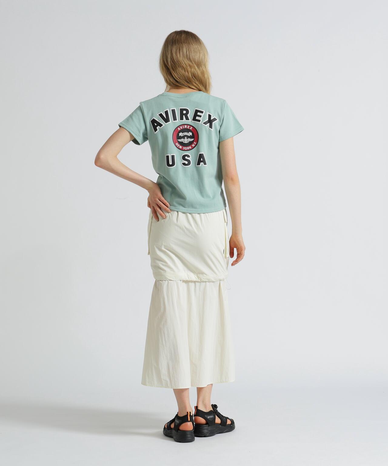 《KIDS》校服T恤/VARSITY T恤/AVIREX / 阿維雷克斯