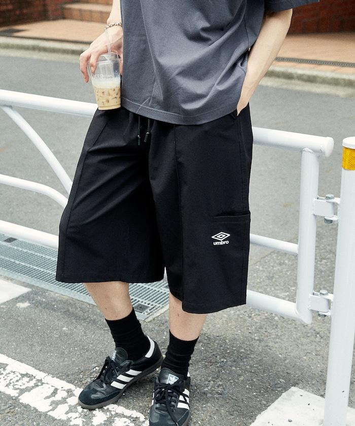 聯名**UMBRO**尼龍寬鬆短褲