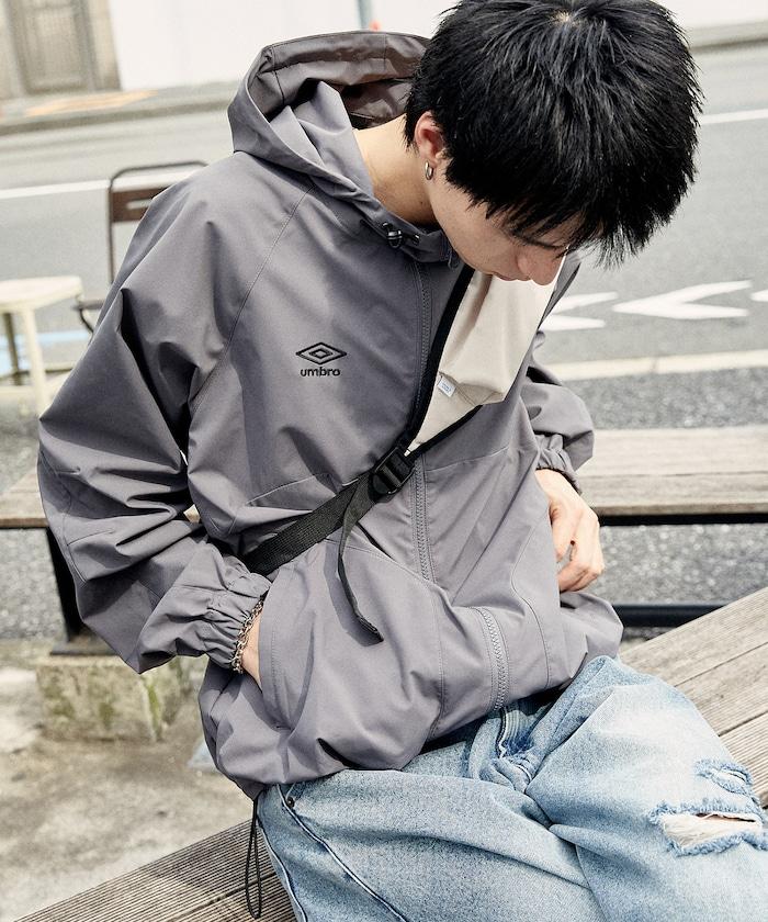 聯名**安博羅**尼龍連帽夾克
