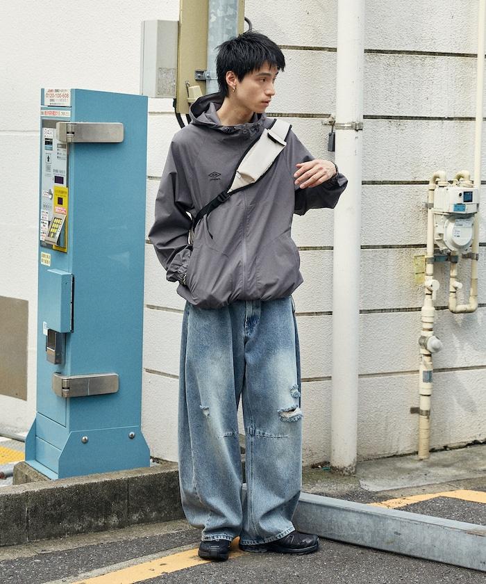 聯名**安博羅**尼龍連帽夾克