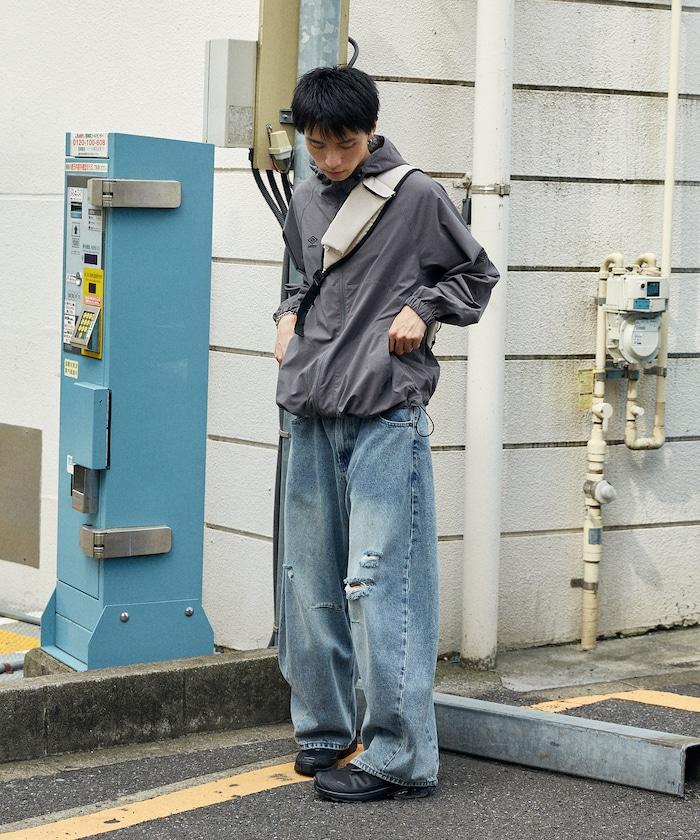 聯名**安博羅**尼龍連帽夾克