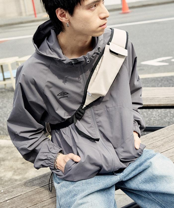 聯名**安博羅**尼龍連帽夾克