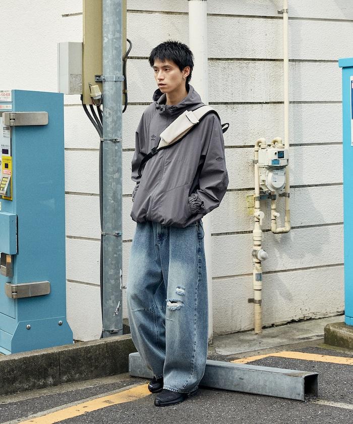 聯名**安博羅**尼龍連帽夾克