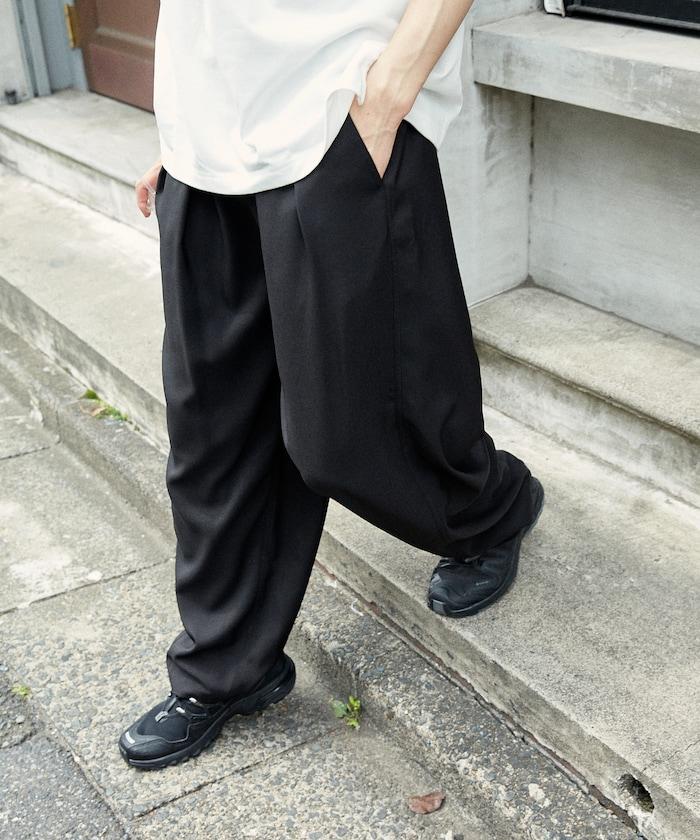 輕便直筒褲