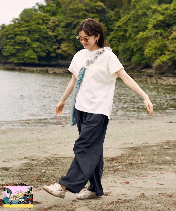 【海灘&節日】速幹・防紫外線T恤 防水褲 套裝