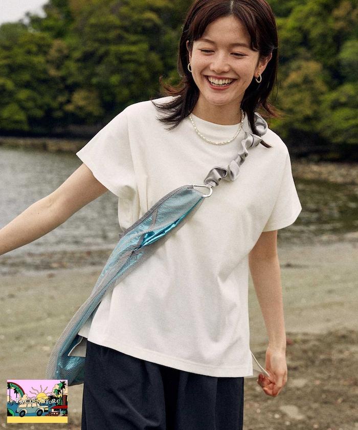 【海灘&節日】速幹・防紫外線T恤 防水褲 套裝