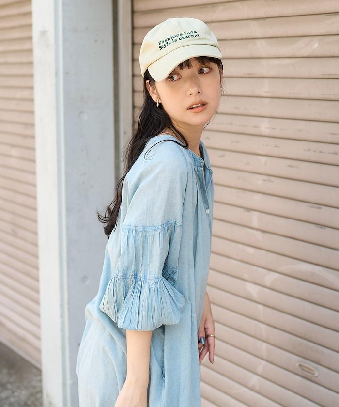 印度色染加工連衣裙