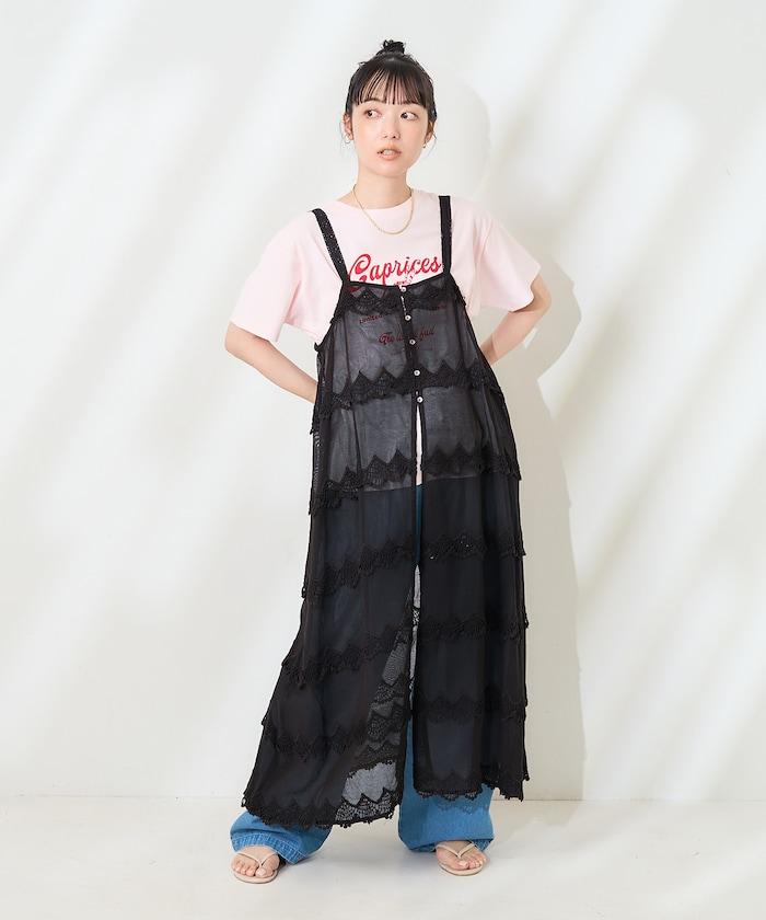 印度 3D刺繡吊帶連衣裙