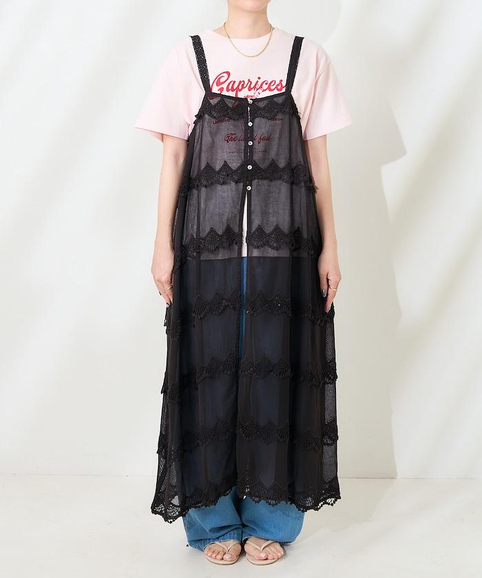 印度 3D刺繡吊帶連衣裙