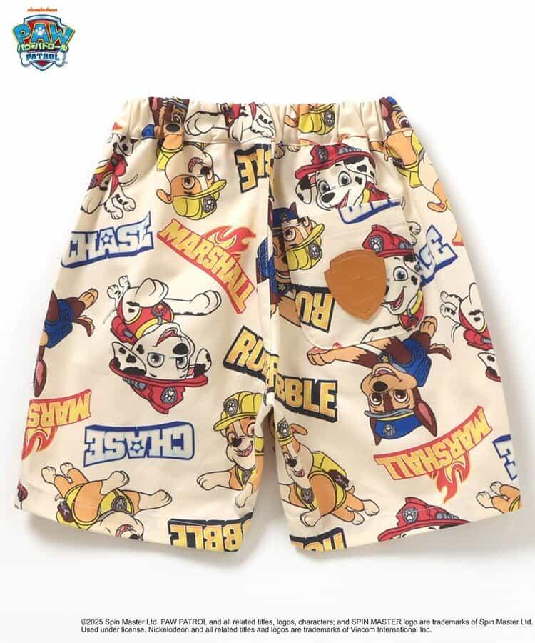 巴衛隊 總花紋褲子 5分褲