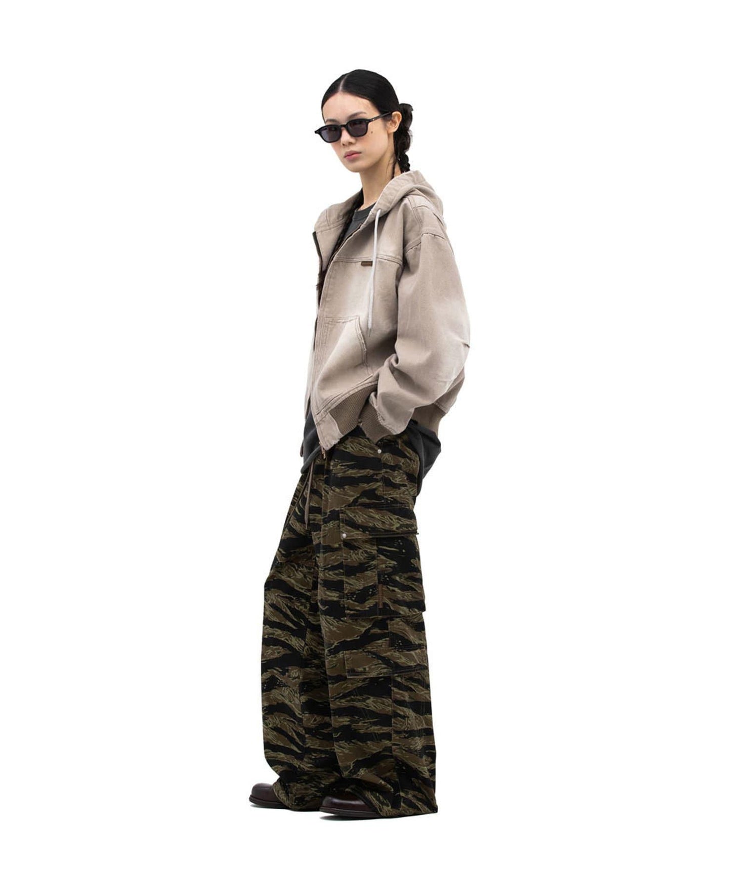 【DEFGARMENTS/デフグラメンツ】連帽飛行員夾克