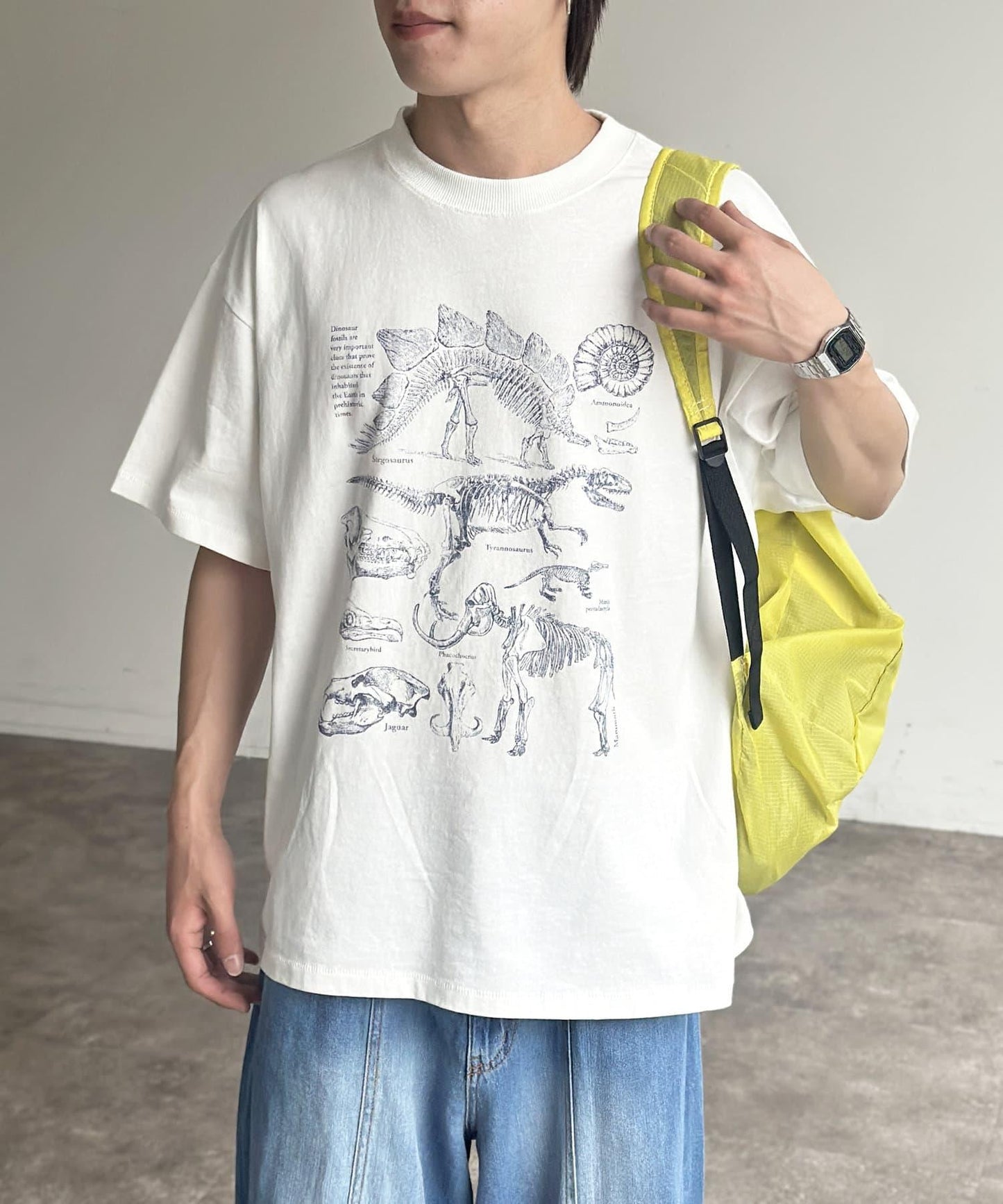 彩色粉末恐龍T-shirt