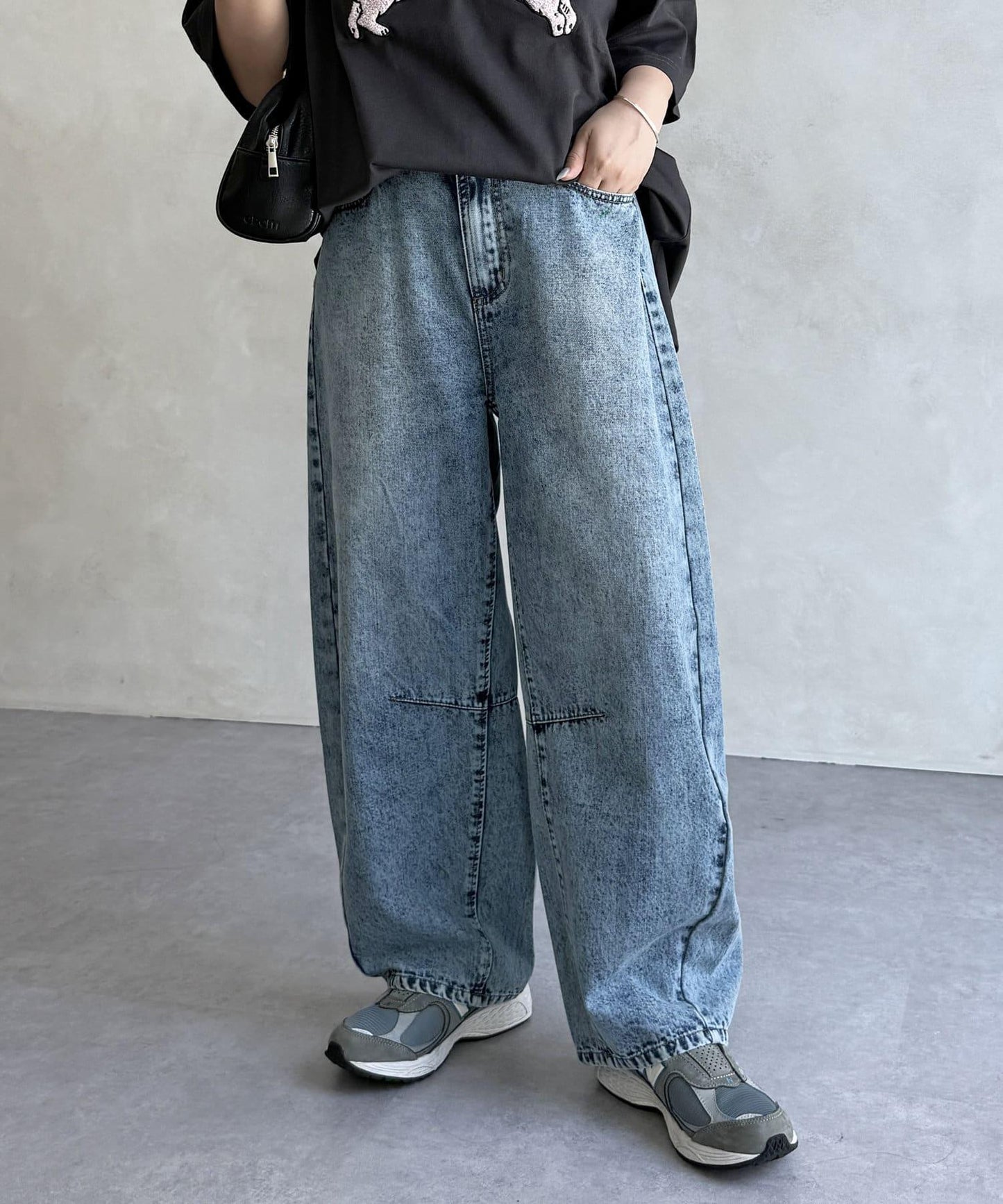 直筒牛仔褲