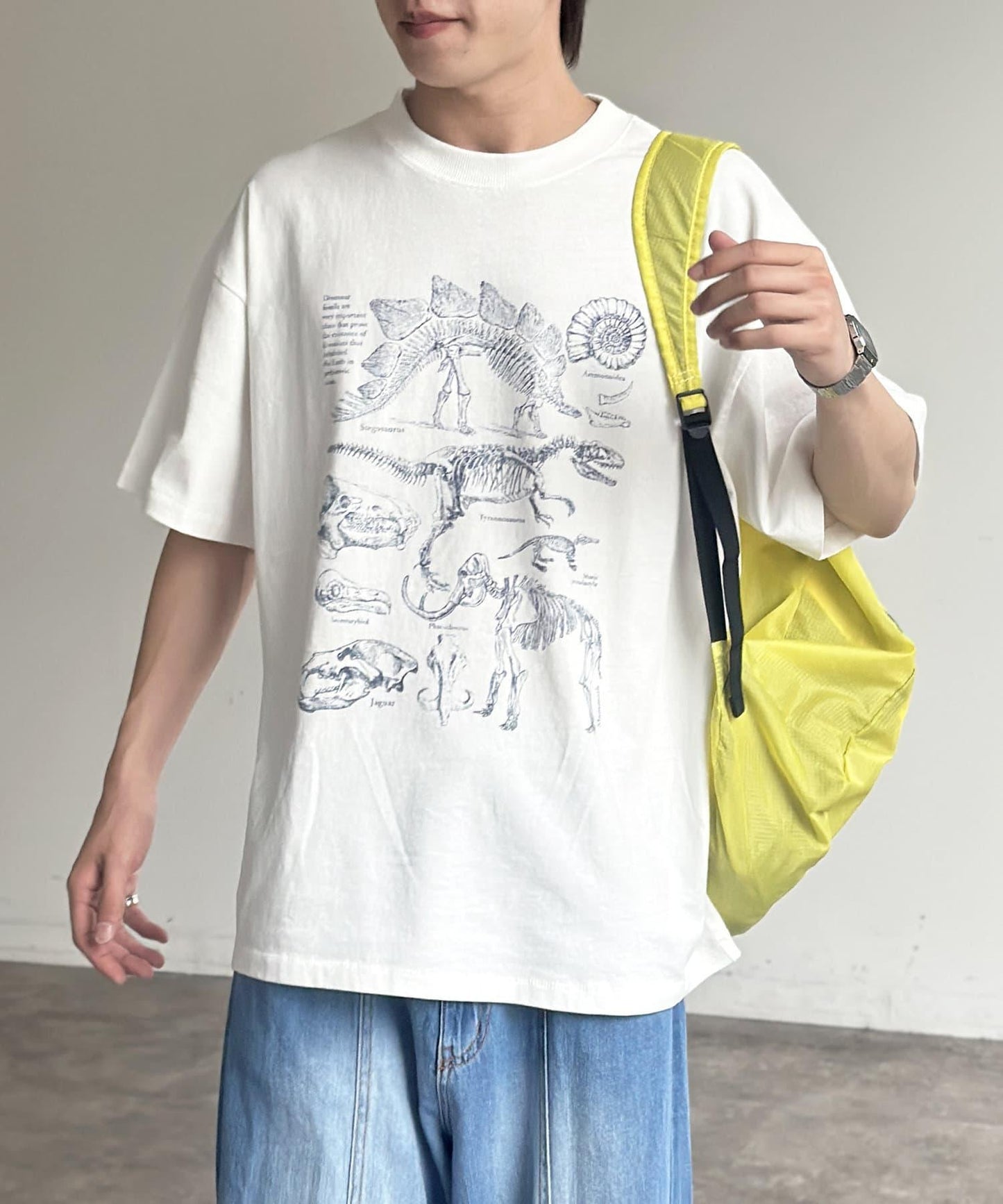 彩色粉末恐龍T-shirt