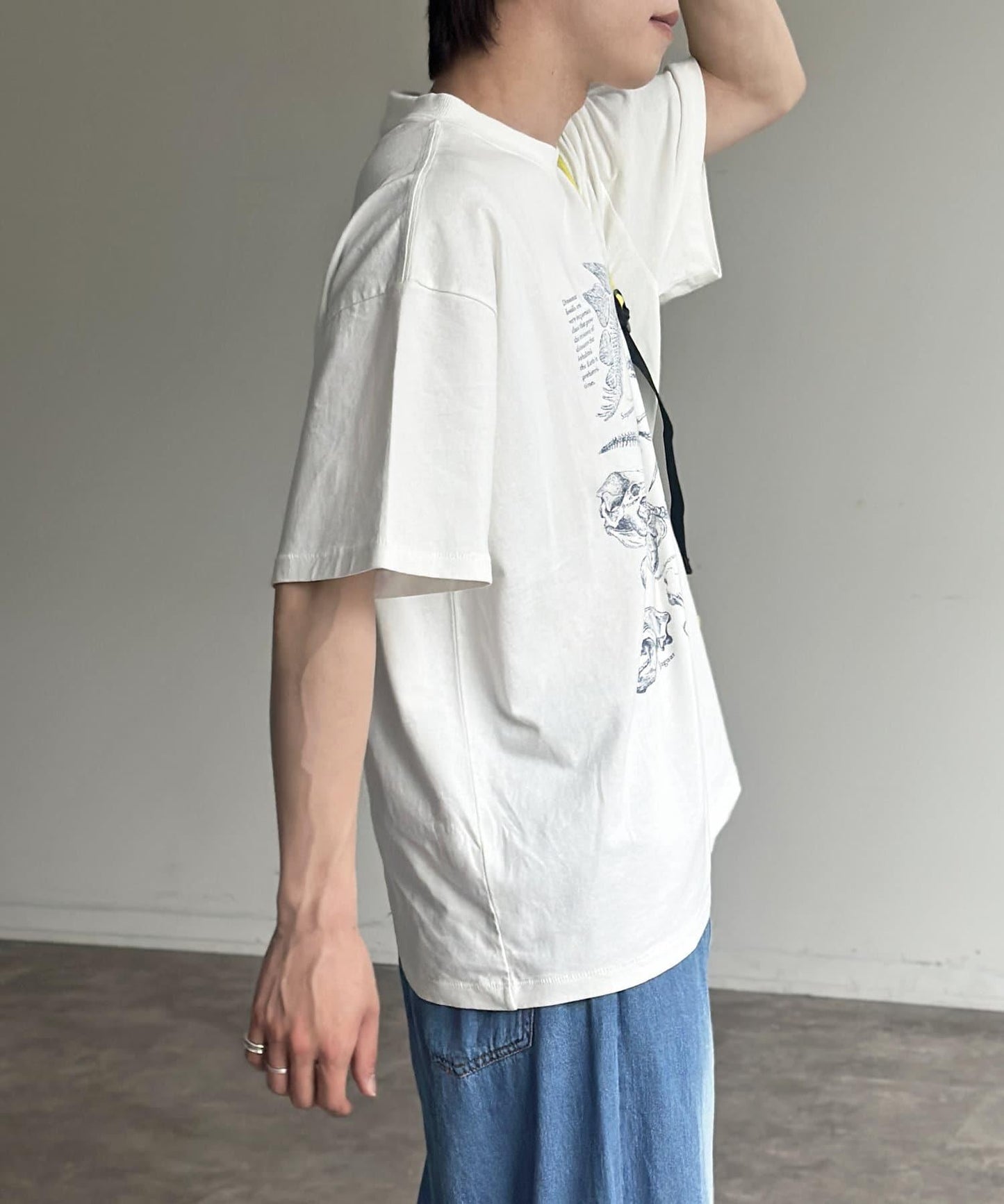 彩色粉末恐龍T-shirt