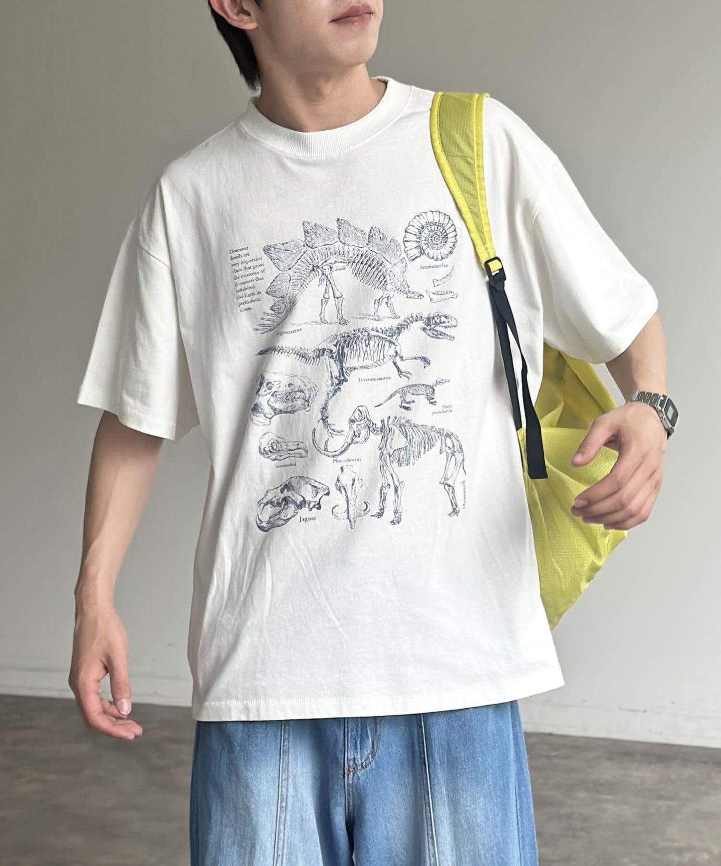 彩色粉末恐龍T-shirt