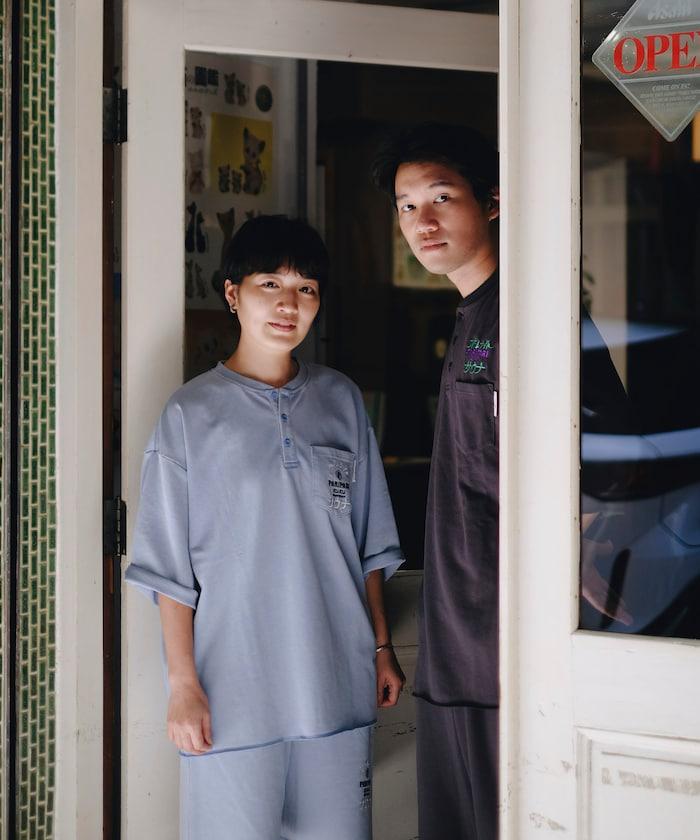 聯名 全夜間桑拿 KANNAIGI 內毛套裝 揹包附帶