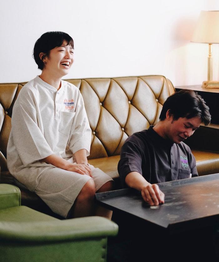 聯名 全夜間桑拿 KANNAIGI 內毛套裝 揹包附帶