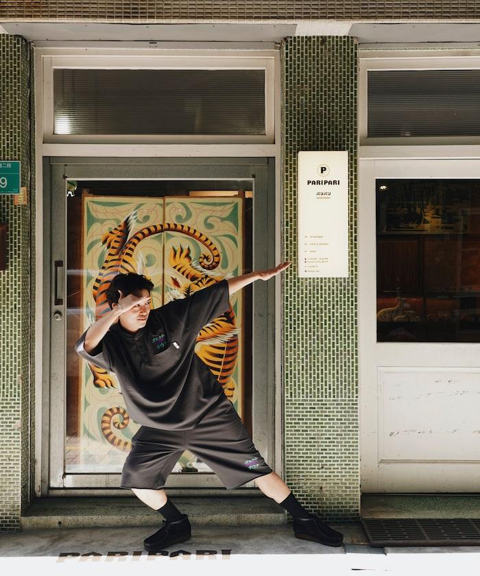 聯名 全夜間桑拿 KANNAIGI 內毛套裝 揹包附帶