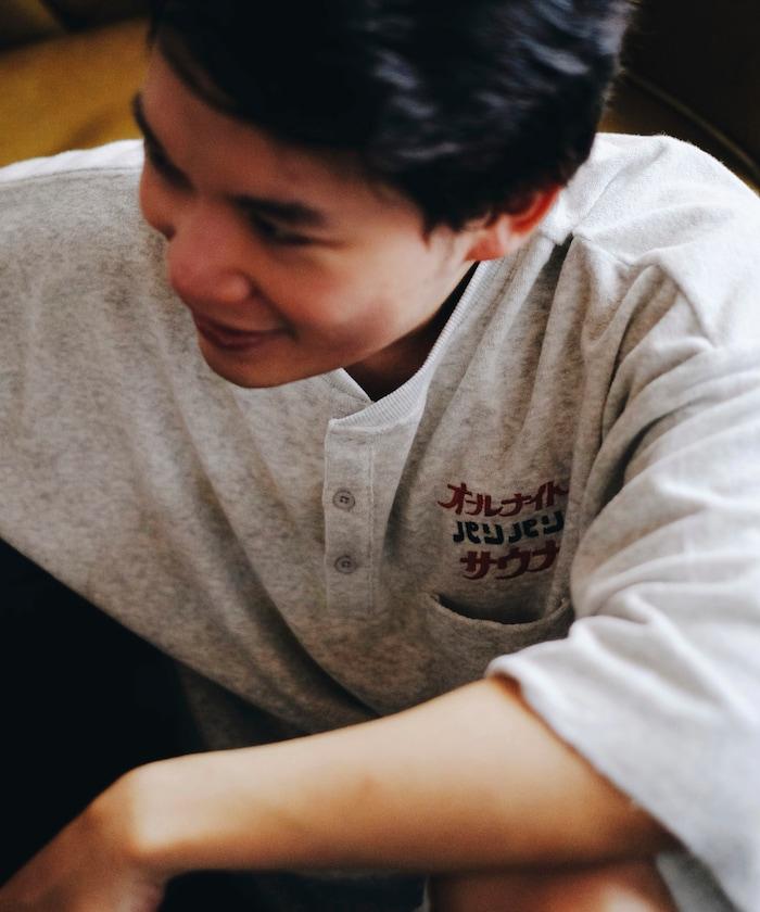 聯名 全夜間桑拿 精緻抓絨套裝 帶揹包