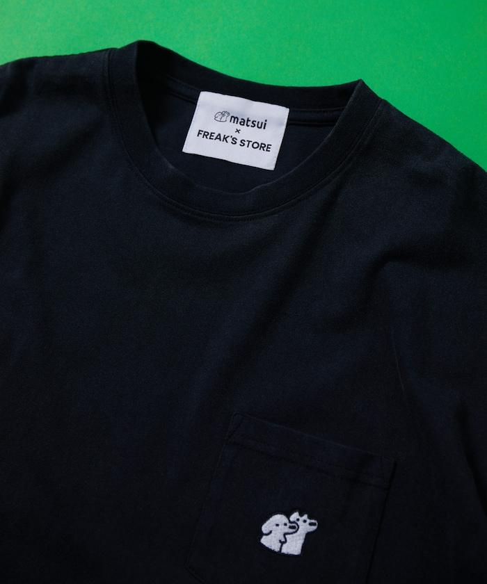 聯名“唱片”背面印花 圓領短袖T恤