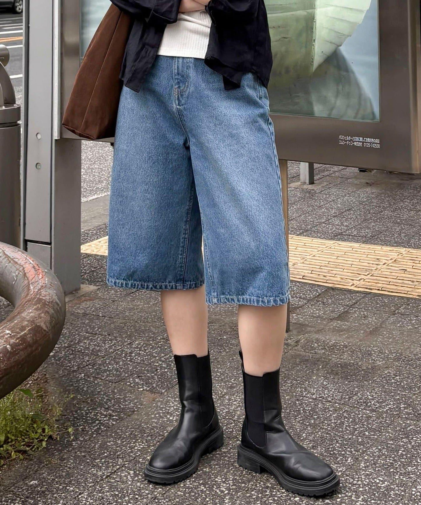 牛仔短褲