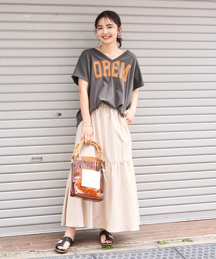 <接觸冷感> 夏季冰感 褶邊裙