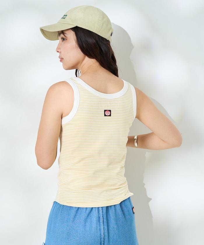 聯名 橫條紋亨利背心