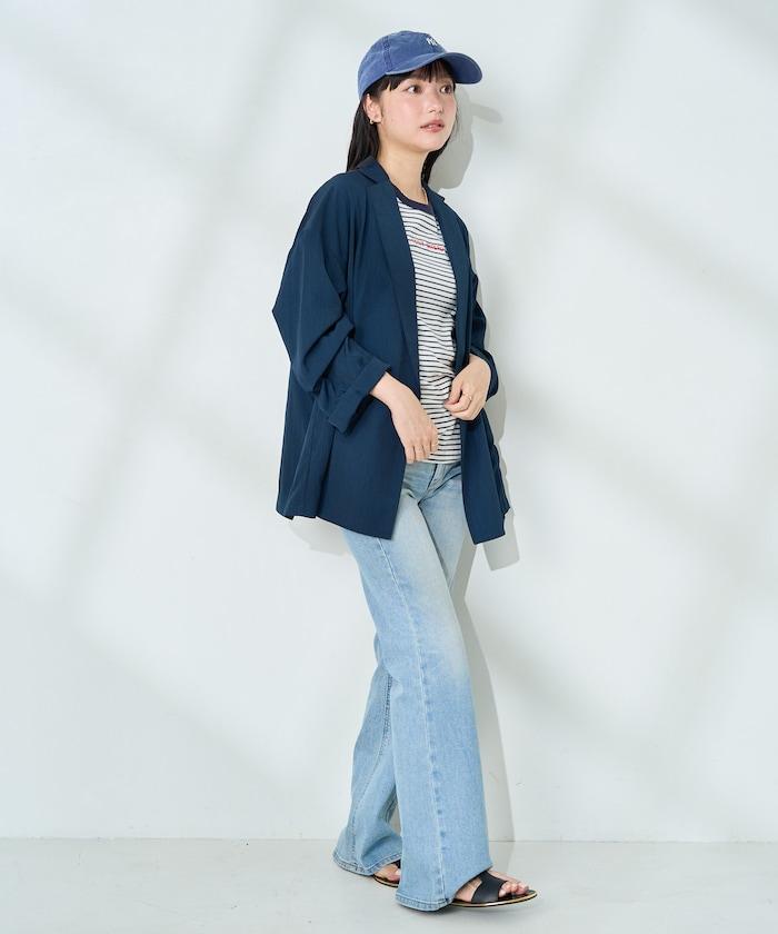 <接觸冷感/可機洗> 夏季涼爽 襯衫夾克<可搭配套裝>