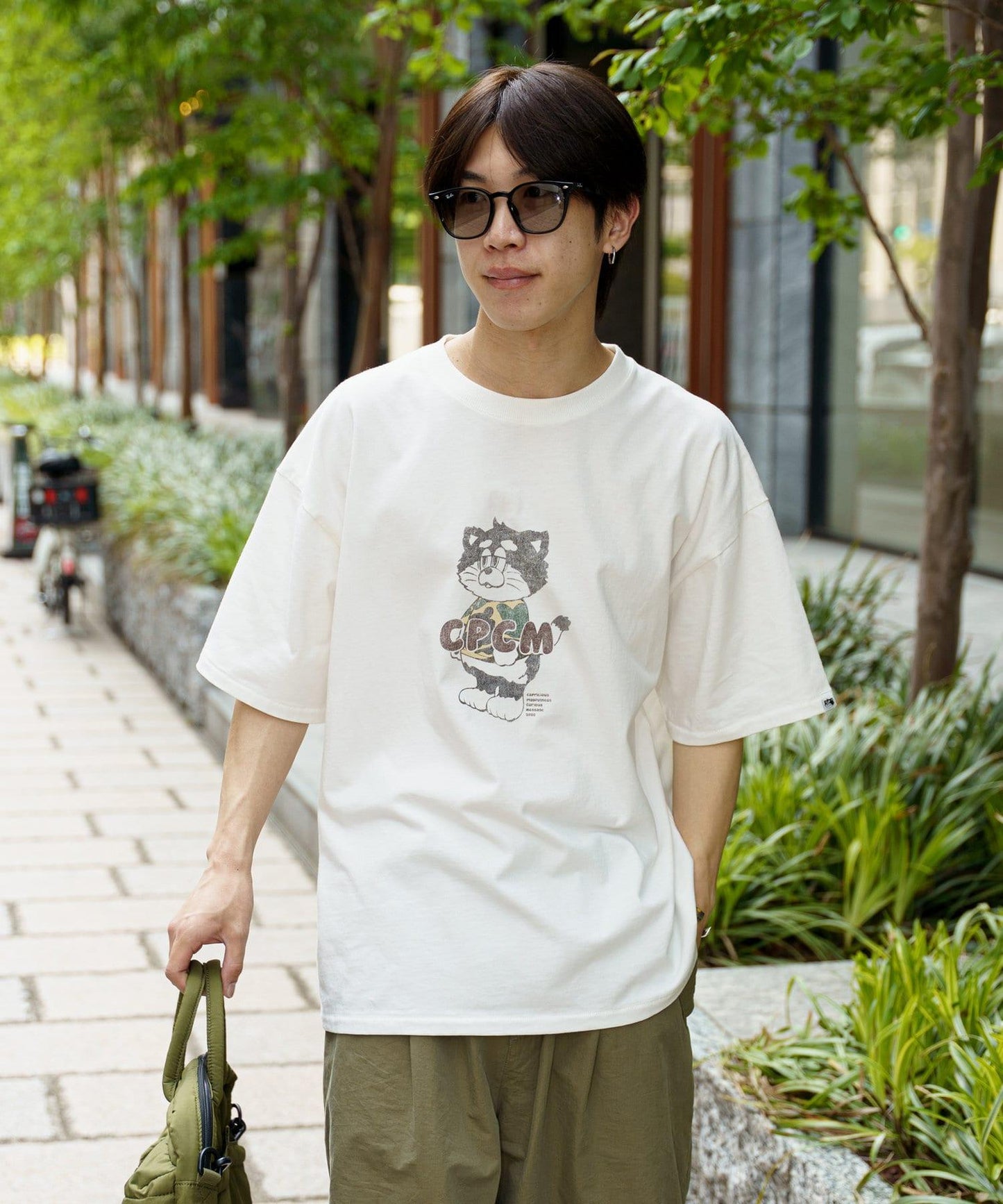 CPCM吉祥物印花T-shirt