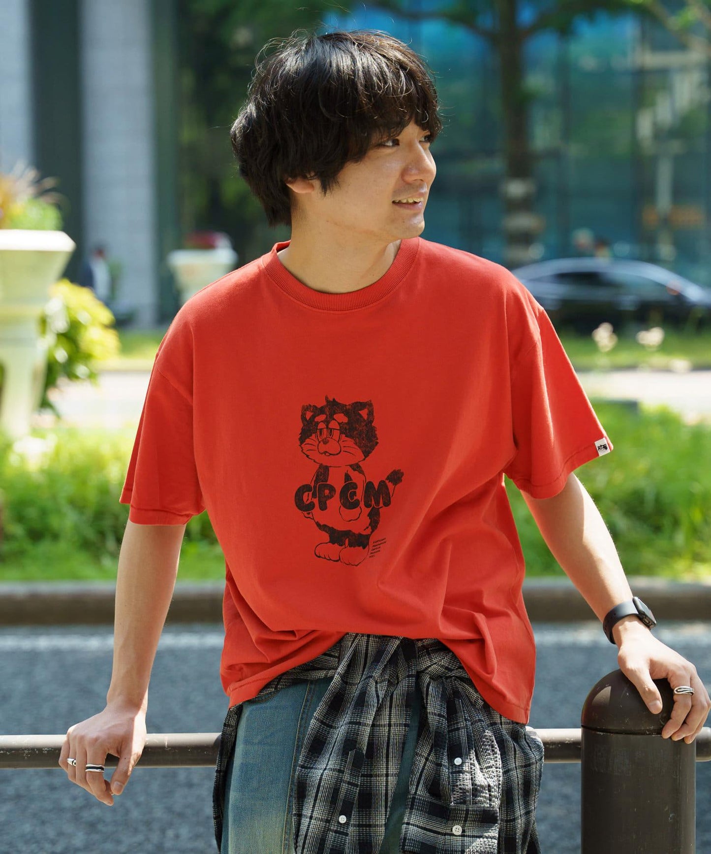 CPCM吉祥物印花T-shirt
