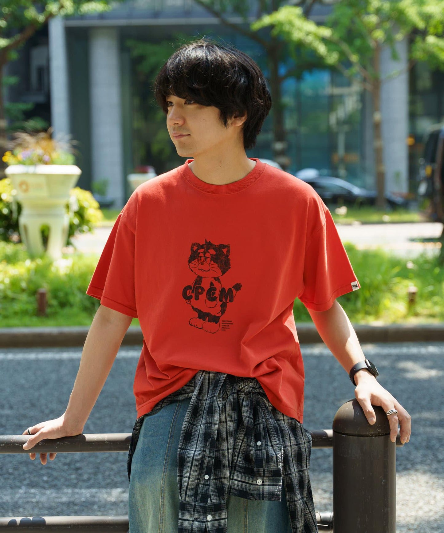 CPCM吉祥物印花T-shirt