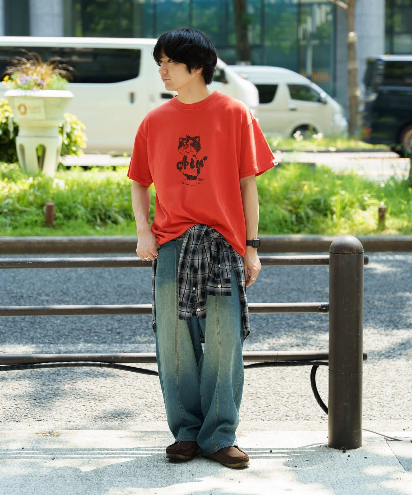 CPCM吉祥物印花T-shirt