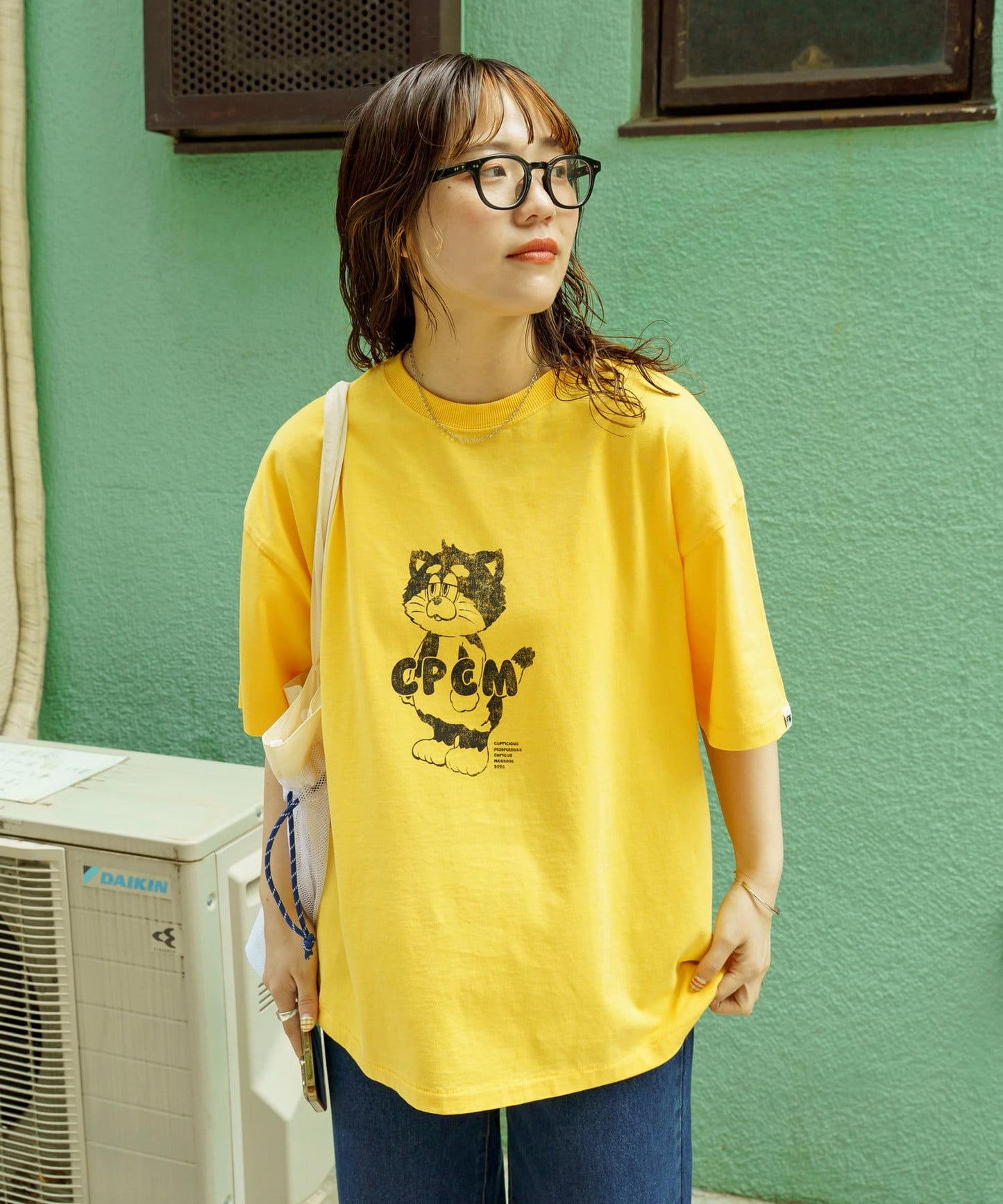 CPCM吉祥物印花T-shirt