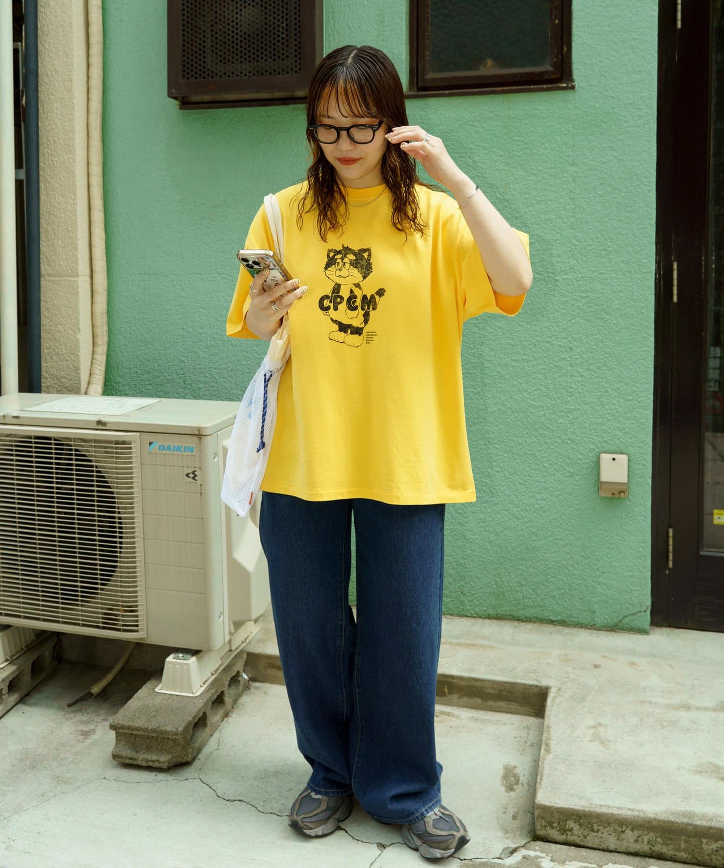 CPCM吉祥物印花T-shirt