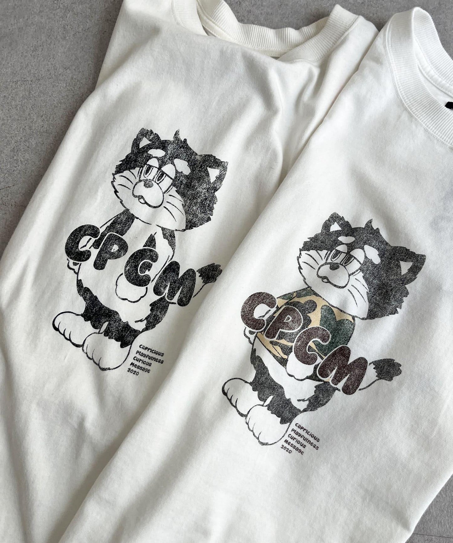 CPCM吉祥物印花T-shirt