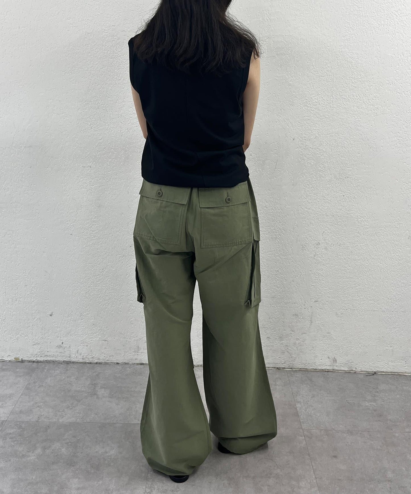 軍裝風傘褲