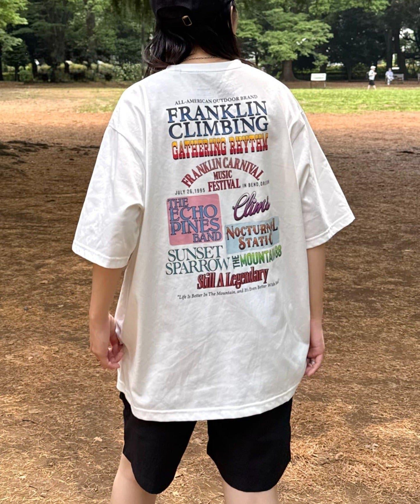 【Franklin Climbing】FesTee T/C TECH 多色圖案 T 恤