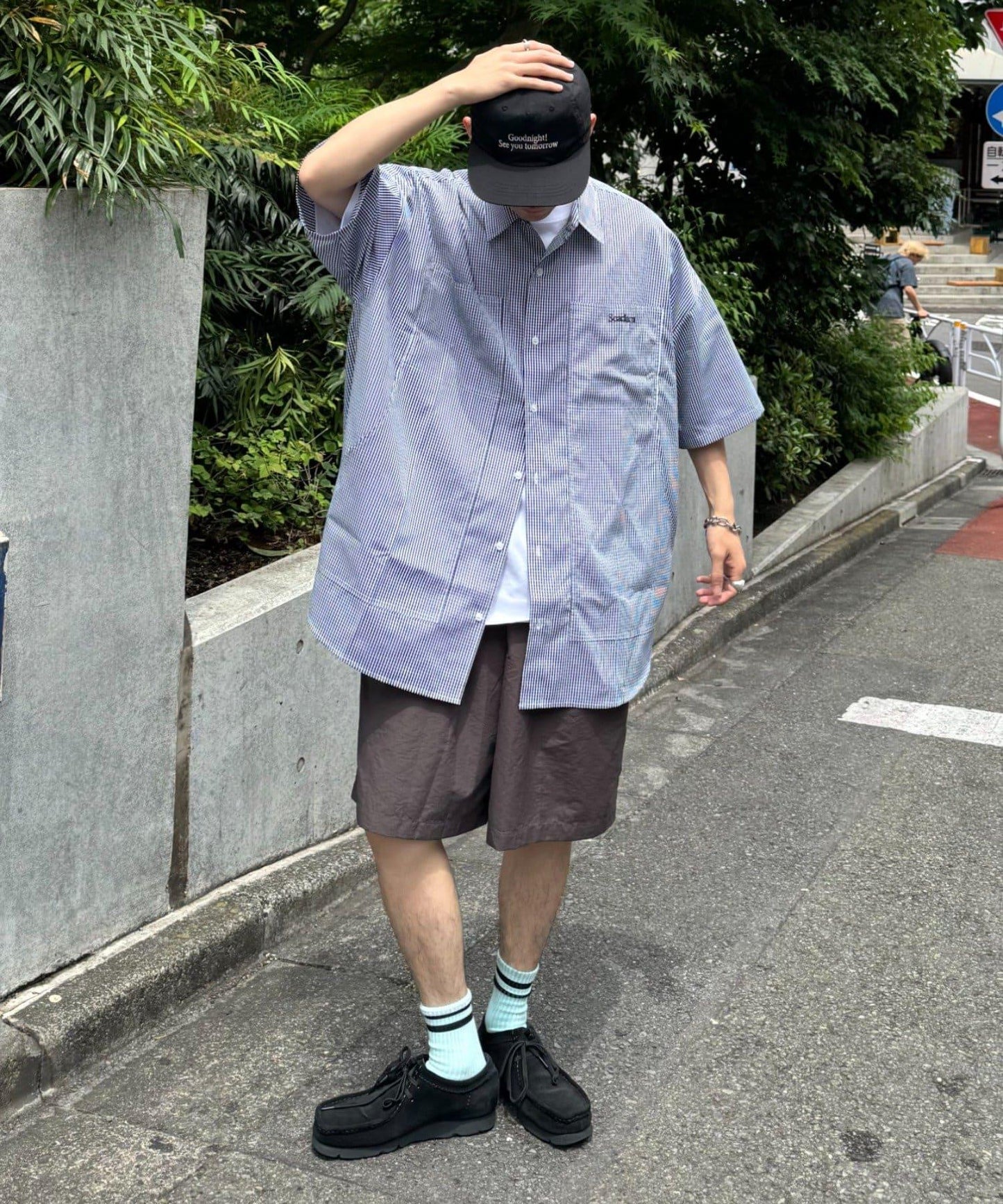 【SEADAM】〈男女通用〉大口袋寬鬆襯衫